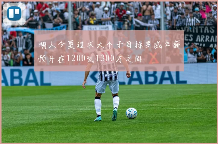 湖人今夏追求大个子目标罗威年薪预计在1200到1300万之间